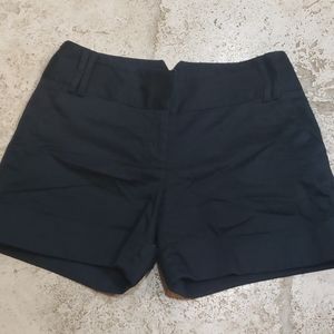 Black dress shorts
